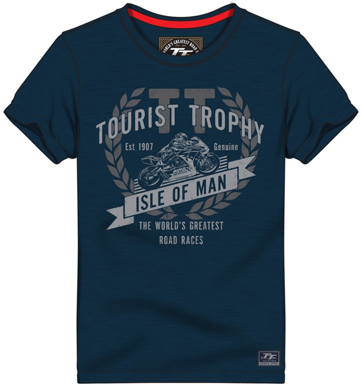 TT 2015 Vintage T-Shirt Navy - click to enlarge