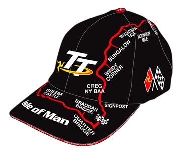 TT Map Cap Black - click to enlarge