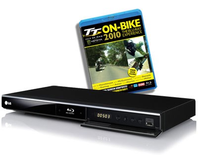 Blu-ray Player and TT 2010 On-Bike Blu-ray
