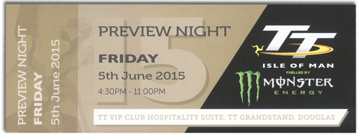 TT 2015 Preview Night Friday 5th June