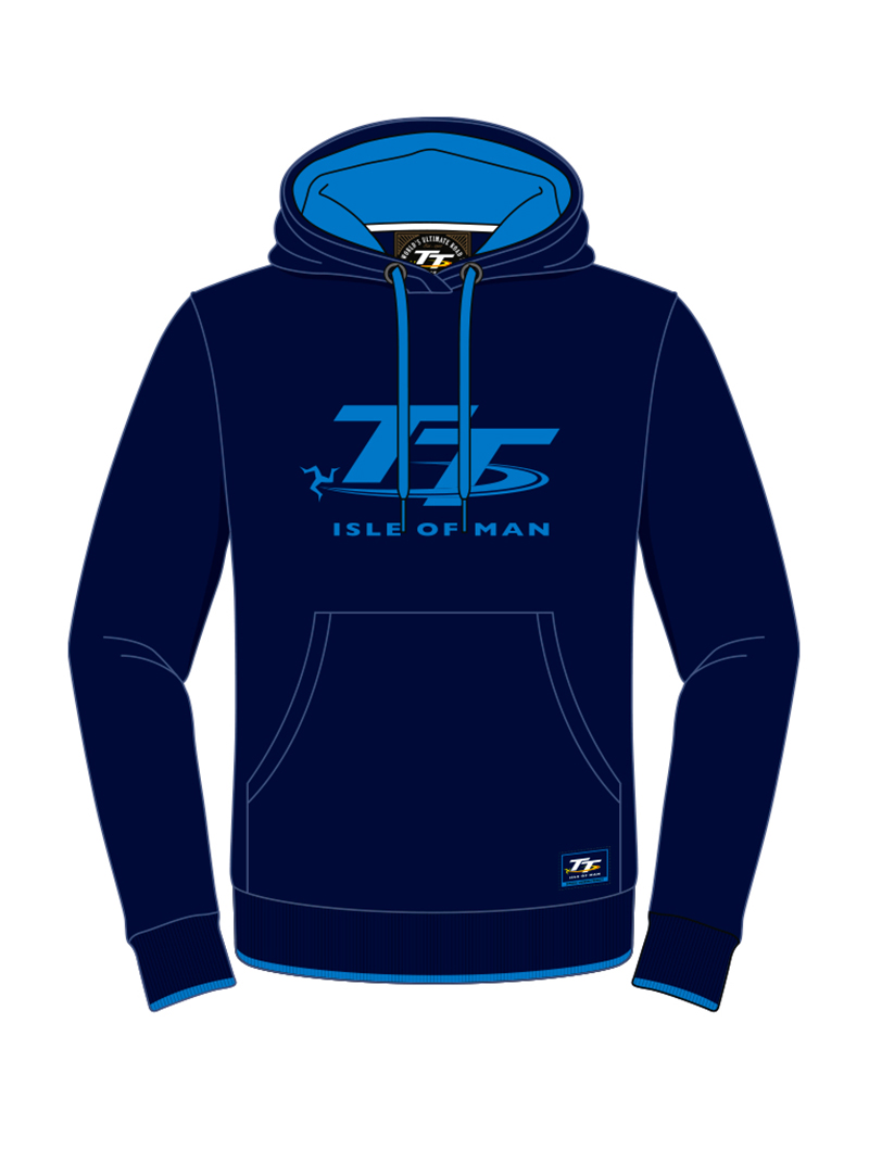 ladies navy blue hoodie