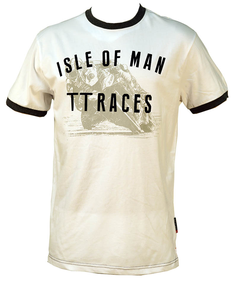 TT Vintage T-shirt White : Isle of Man TT Shop