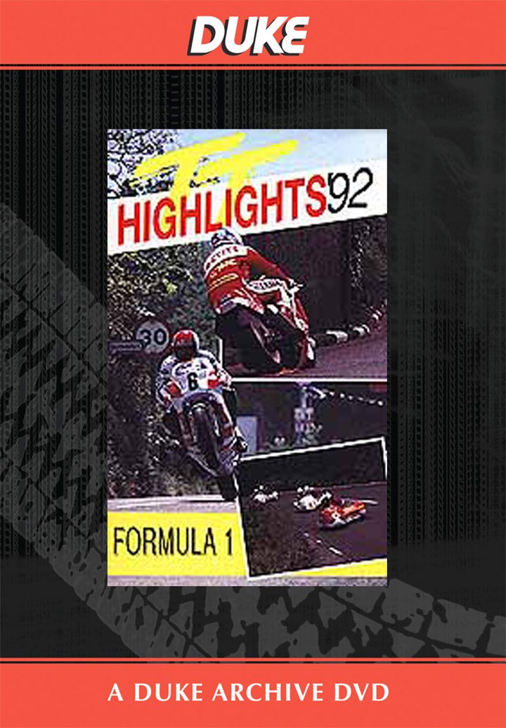 TT 1992 F1 Race Duke Archive DVD