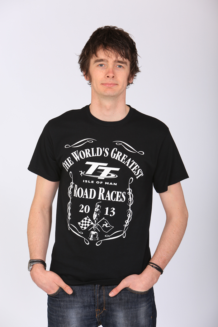 TT 2013 Worlds Greatest Road Races T Shirt Black : Isle of Man TT Shop