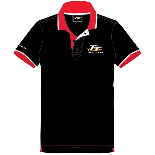 TT 2014 Polo Shirt Black : Isle of Man TT Shop