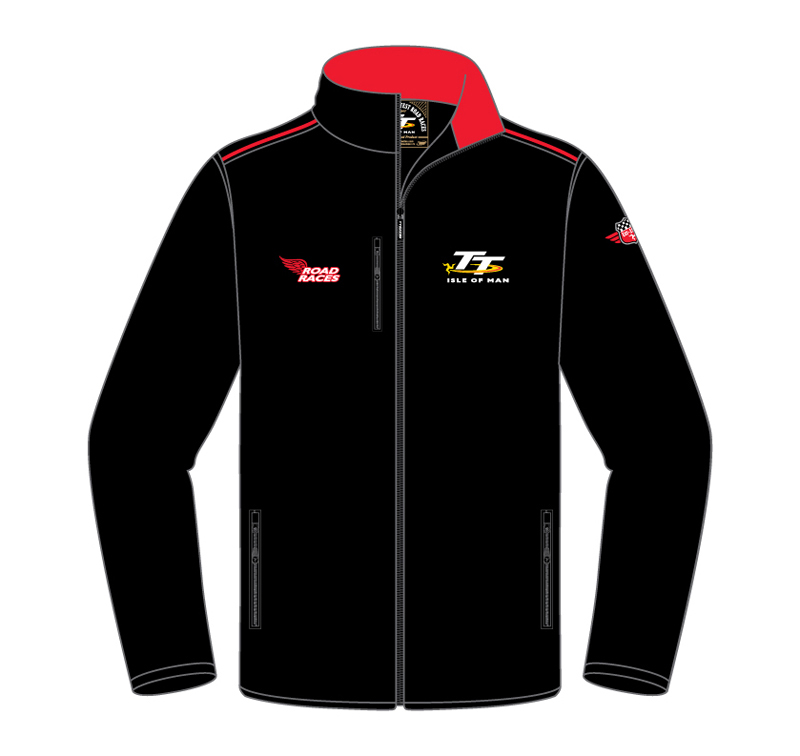 TT Soft Shell Jacket Black : Isle of Man TT Shop