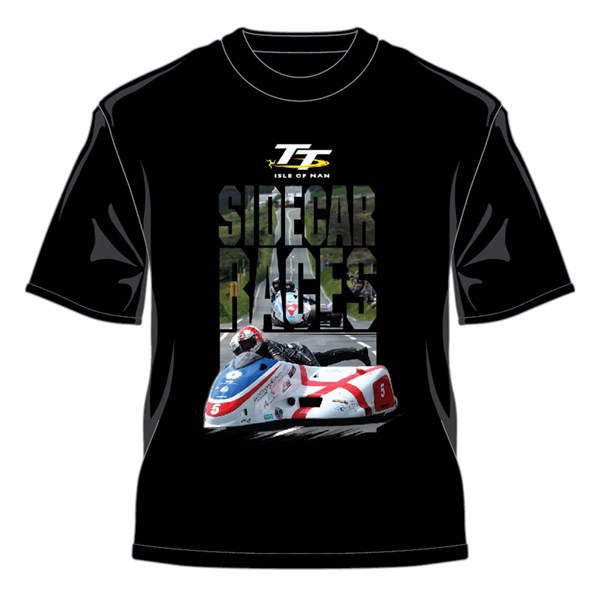 TT 2015 Sidecar T Shirt Black : Isle of Man TT Shop