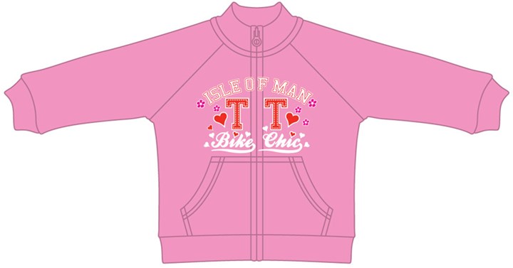 TT 2015 Baby Track Top Pink - click to enlarge