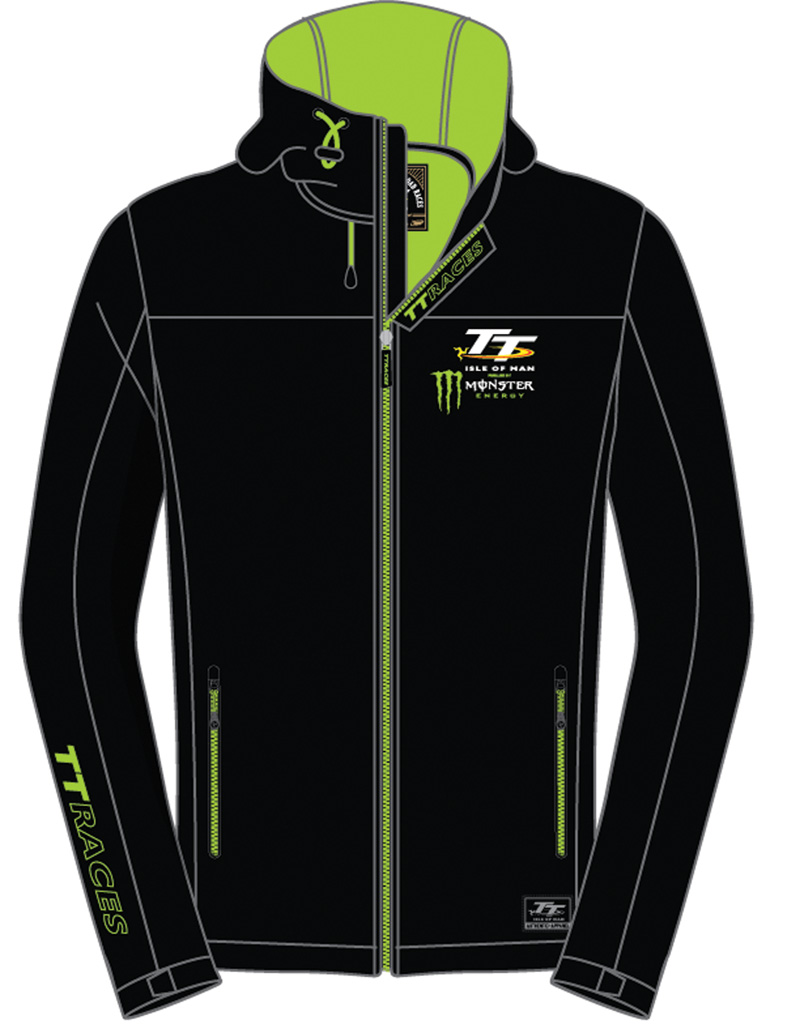 Monster Soft Shell Jacket with Hood : Isle of Man TT Shop