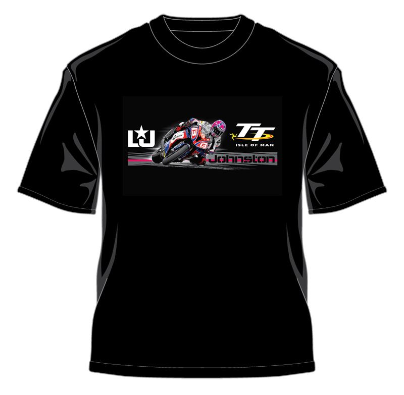 Lee Johnston Bike logo T-shirt : Isle of Man TT Shop