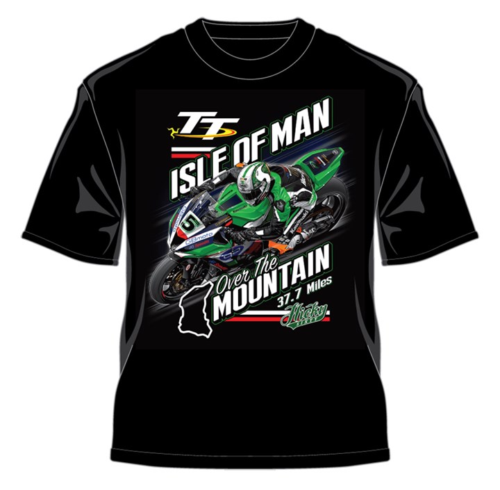 Peter Hickman TT T-shirt - click to enlarge