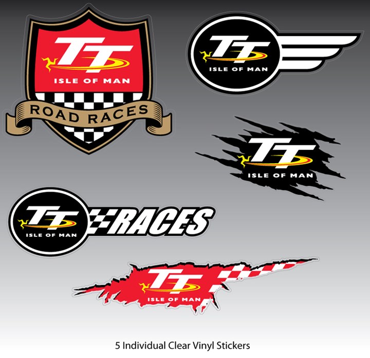 TT 2016 Sticker Set : Isle of Man TT Shop