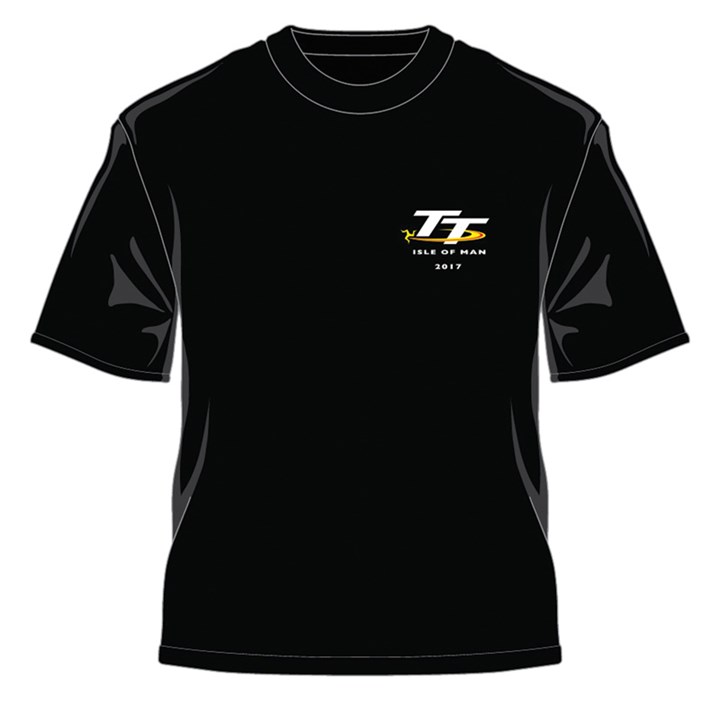 TT 2017 Small Logo T- Shirt Black - click to enlarge