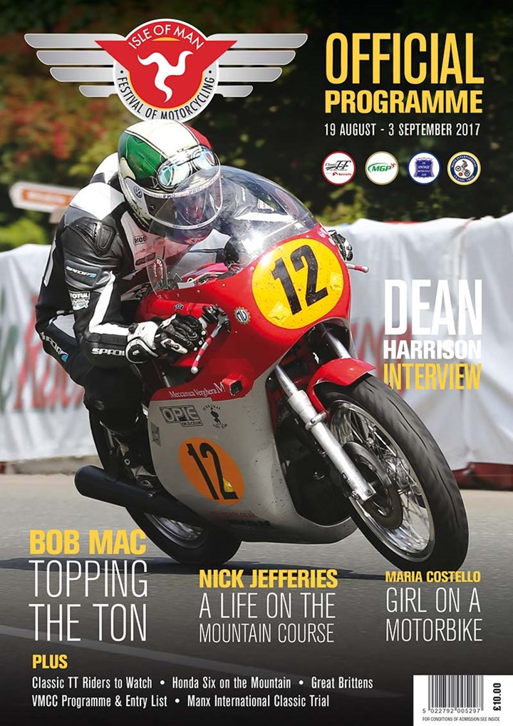 2017 IOM Festival of Motorcycling Programme, Race Card & Race Guide