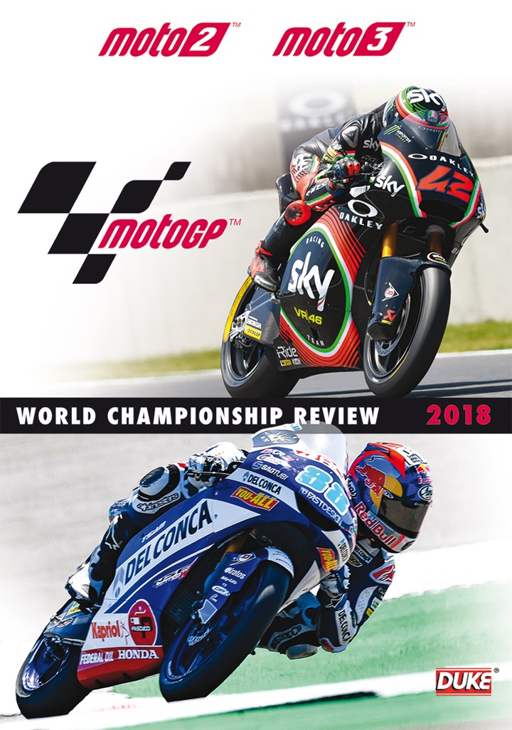 Moto2 & Moto3 2018 Official Review DVD
