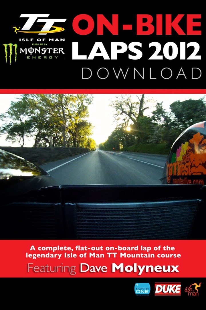 TT 2012 On Bike Lap Dave Molyneux Sidecar Tuesday Practice HD Download