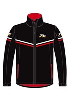 TT Softshell Jacket with Red & White Piping