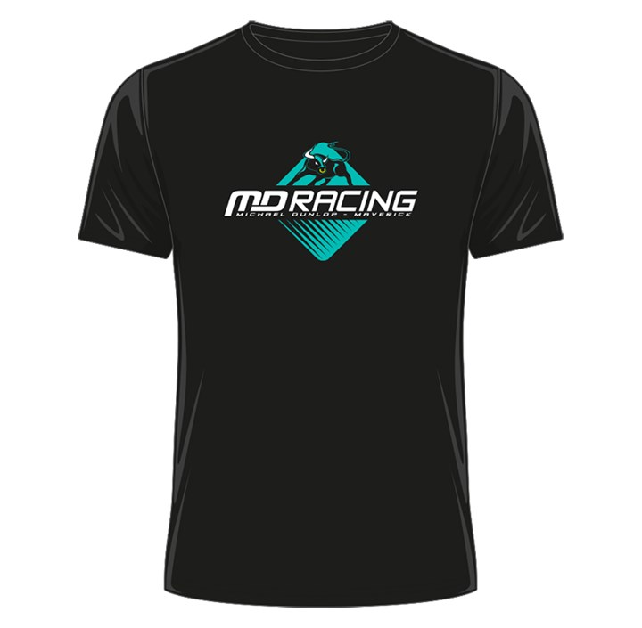Michael Dunlop Racing T-Shirt Black - click to enlarge
