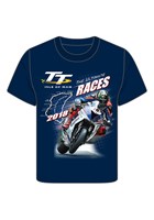 TT 2018 Bike 10 Childs T-Shirt Navy