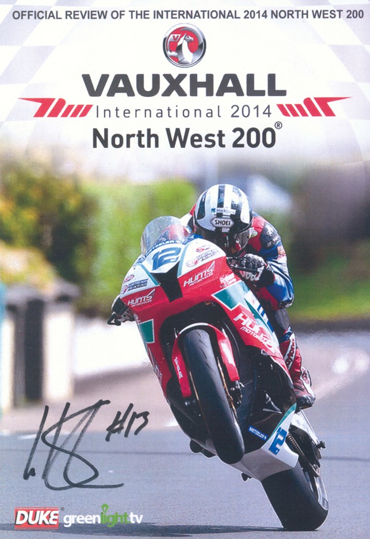 North West 200 2014 DVD Signed By Lee Johnston