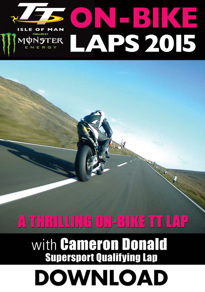 TT 2015 On Bike Lap Cameron Donald  Supersport Qualifiying Download