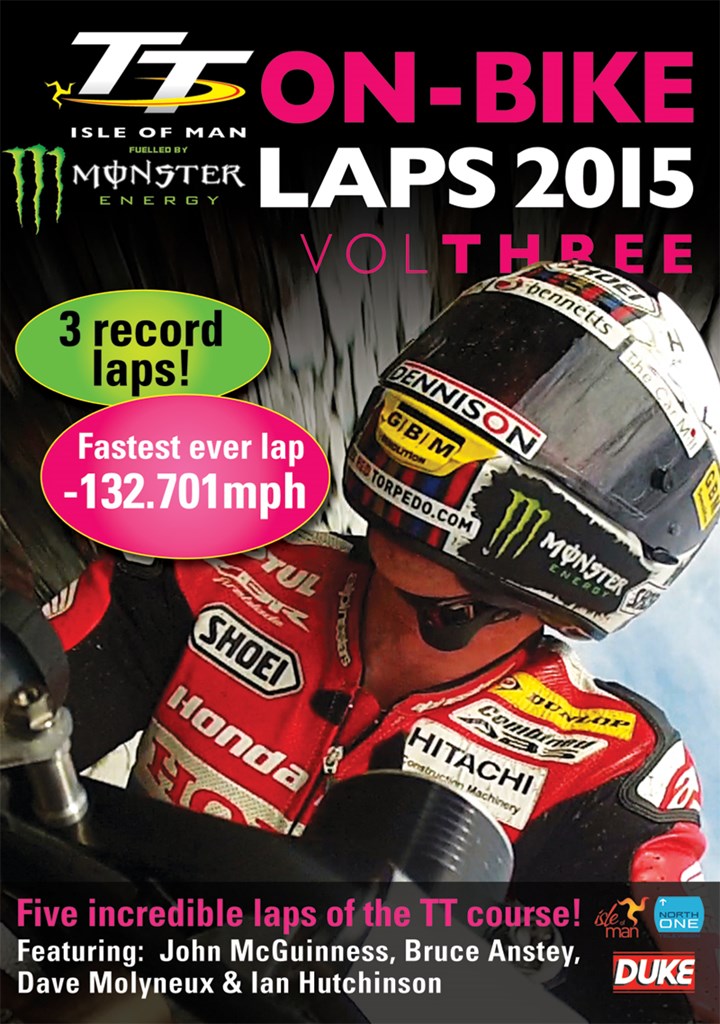 TT 2015 On-bike Laps Vol 3 DVD
