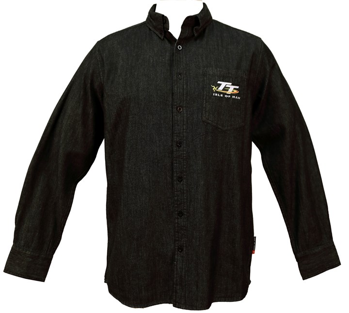 TT Denim Shirt Black - click to enlarge