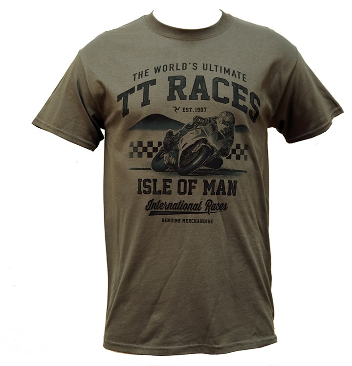 TT The World's Ultimate T-Shirt Charcoal - click to enlarge