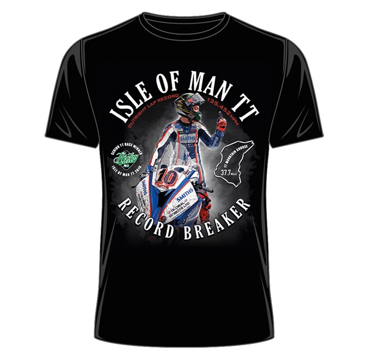 TT Hickman Record Breaker T-Shirt Black - click to enlarge