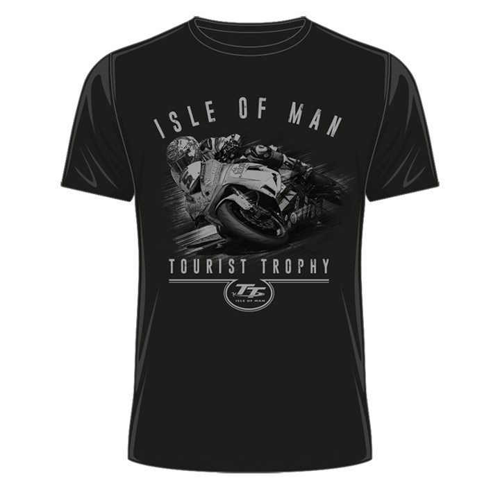 TT Tourist Trophy T-Shirt Black - click to enlarge