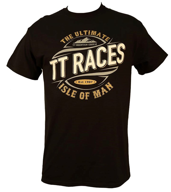 TT Ultimate Races Mountain Course T-Shirt Black - click to enlarge