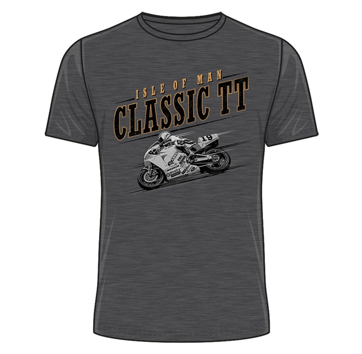 Classic TT T-Shirt Dark Heather - click to enlarge