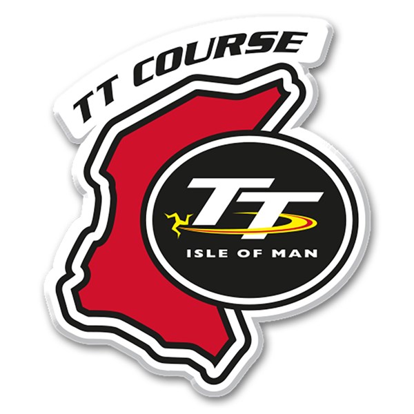 TT Fridge Magnet,Red with TT Logo : Isle of Man TT Shop