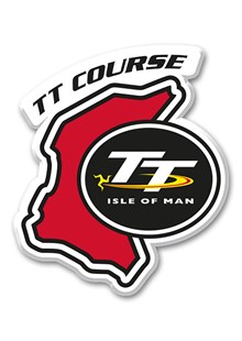 TT Fridge Magnet,Red with TT Logo