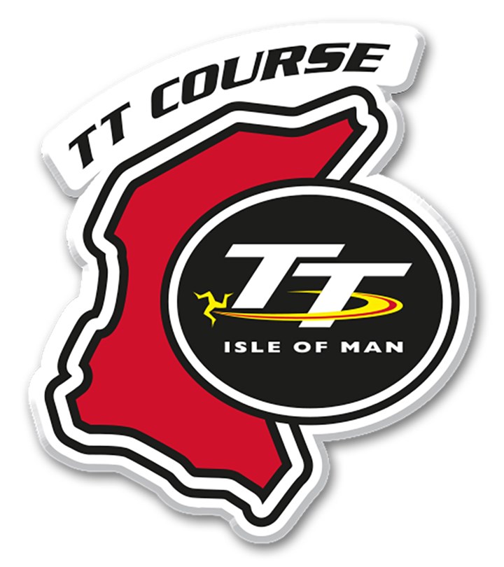 TT Fridge Magnet,Red with TT Logo