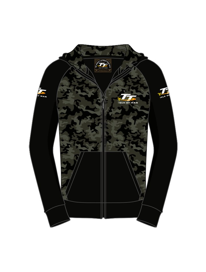 TT Childs Camouflage Hoodie - click to enlarge