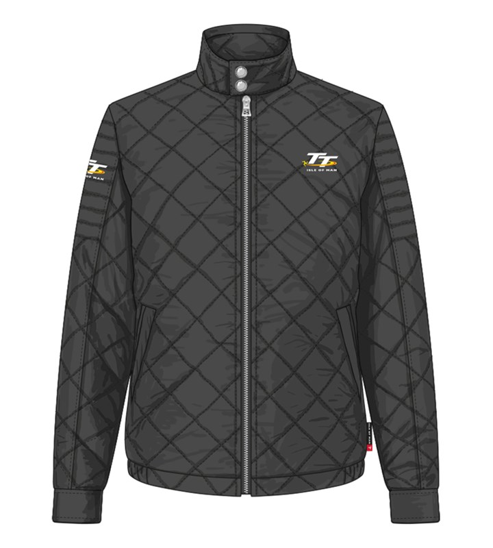 TT Diamond Quilted Jacket Black - click to enlarge