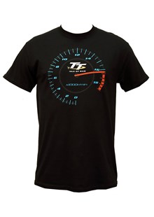 TT Rev Counter T- Shirt Black