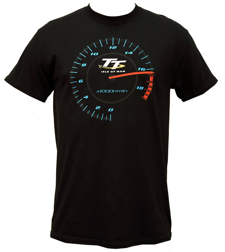 TT Rev Counter T- Shirt Black - click to enlarge