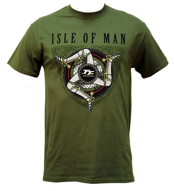 TT 3 Legs T- Shirt Military Green - click to enlarge