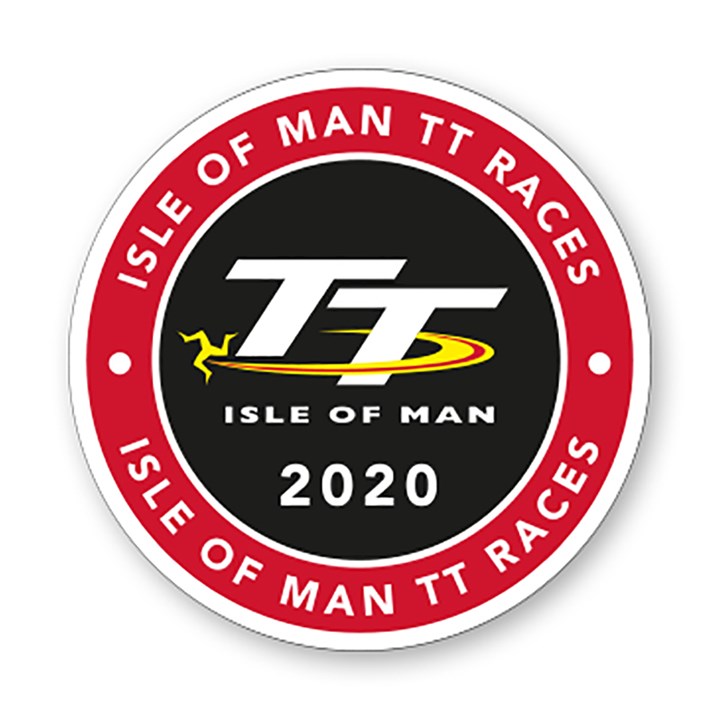 TT 2020 Logo Small Sticker