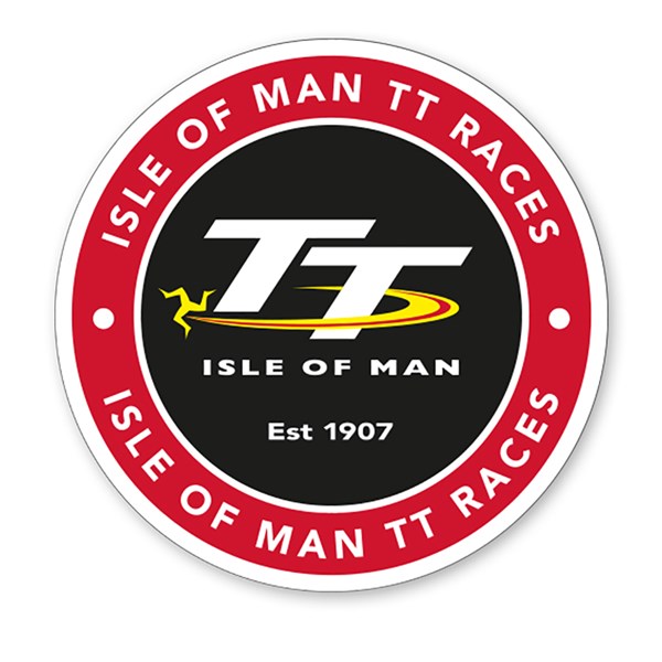 TT Logo Large Sticker : Isle of Man TT Shop