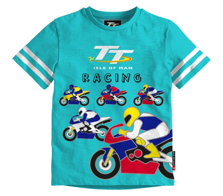 TT Coloured Baby T-Shirt Turquoise - click to enlarge