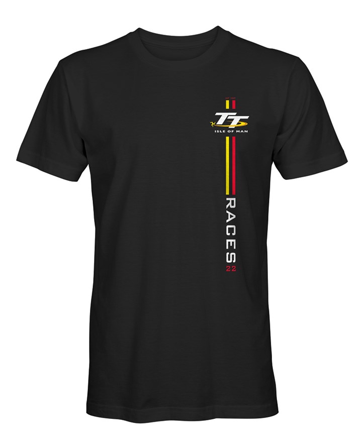 TT 2022 Senior TT Winners T-shirt Black - click to enlarge