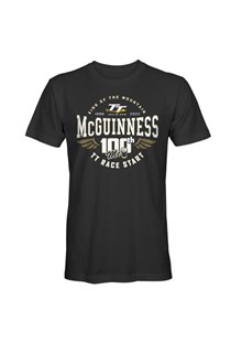 John McGuinness 100th Start T-Shirt Black