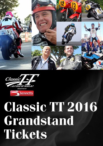 Classic TT 2016 Grandstand Ticket - click to enlarge