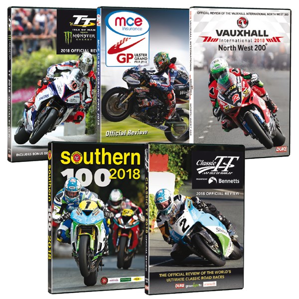Road Racing Collection 2018 5 DVD Bundle : Isle of Man TT Shop