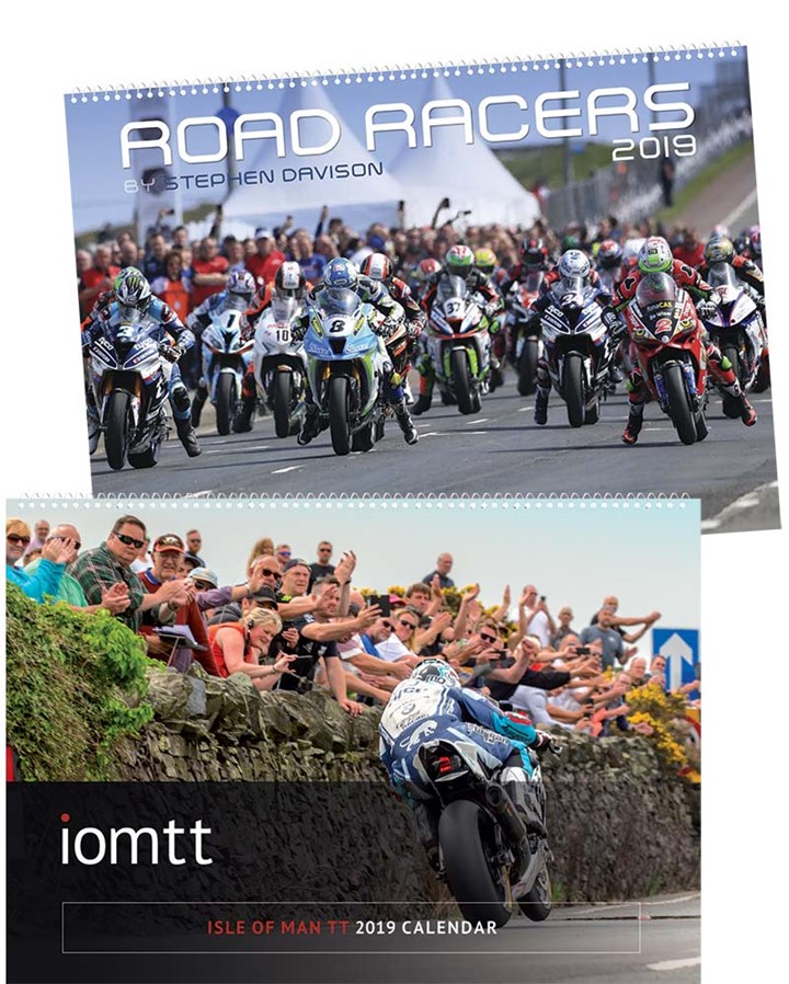 TT 2019 Wall Calendar & TT 2019 Road Racers Calendar