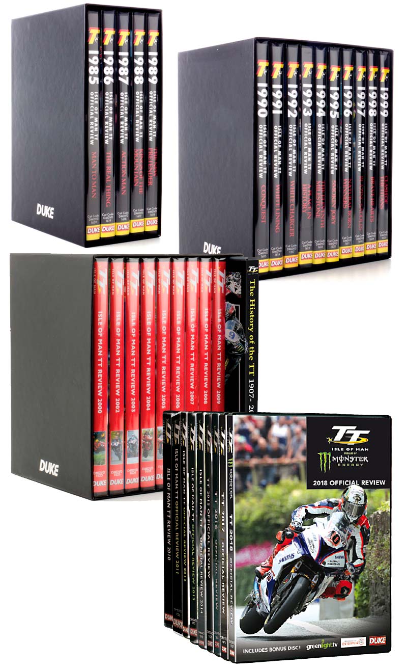 TT 1985 - 2018 DVD Box Set Bundle : Isle of Man TT Shop