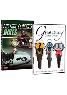 Castrol Classics Bikes DVD & Great Racing Motorcycles DVD